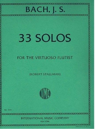 33 Solos for the Virtuoso Flutist for flute