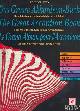 Das groe Akkordeonbuch Band 2  