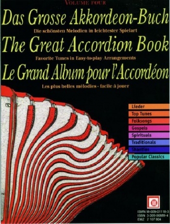 Das groe Akkordeonbuch Band 4  