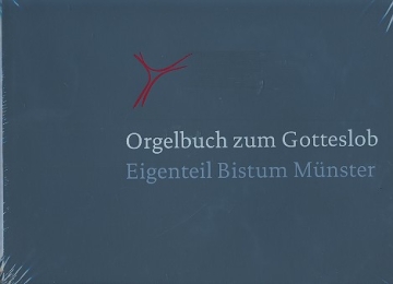 Orgelbuch zum Gotteslob Dizese Mnster Kunstleder dunkelgrau