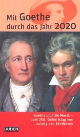 Mit Goethe durch das Jahr 2020 Monatskalender (Taschenbuch)