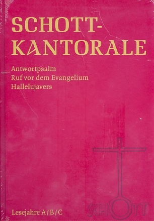 Schott-Kantorale fr Orgel (mit Gesang)