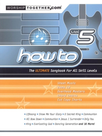 How To - Vol. 5 Melodyline, Lyrics and Chords Buch