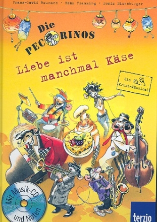 Die Pecorinos Band 2 - Liebe ist manchmal Kse (+CD) Musical-Bilderbuch