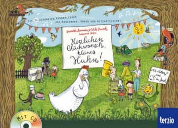 Herzlichen Glckwunsch kleines Huhn (+CD) Liederbuch