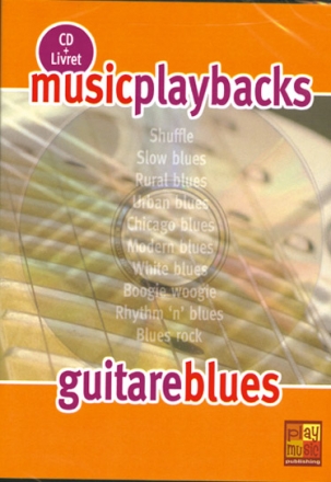 Music Playbacks CD - Guitare Blues Gitarre CD