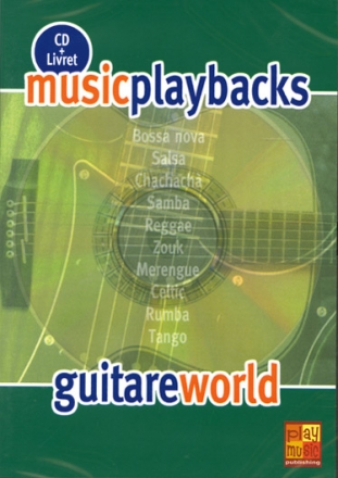 Music Playbacks CD - Guitare World Gitarre CD