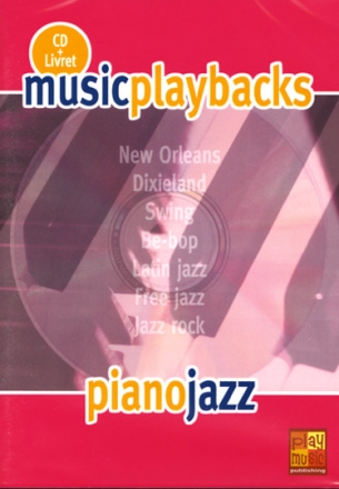 Music Playbacks CD - Piano Jazz Klavier CD