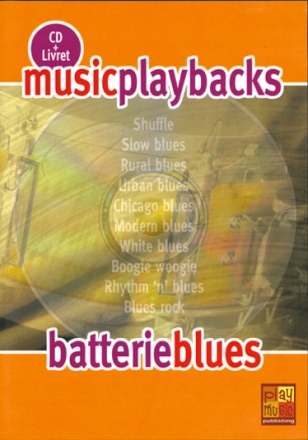 Music Playbacks CD: Batterie Blues Schlagzeug CD