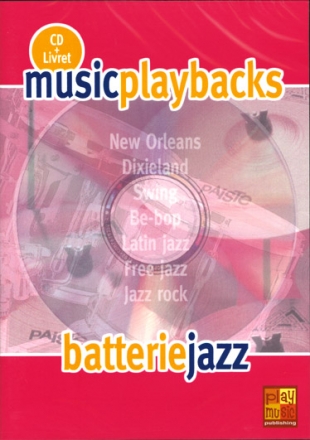 Music Playbacks CD - Batterie Jazz Schlagzeug CD