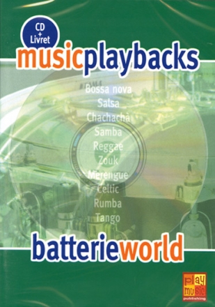 Donald P. Moore, Music Playbacks CD - Batterie World Schlagzeug CD