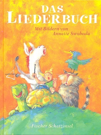 Das Liederbuch mit einfachen Notenstzen und Gitarrengriffen