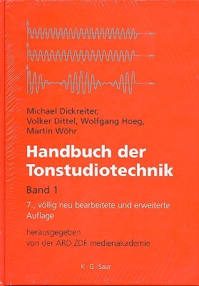 Handbuch der Tonstudiotechnik 2 Bnde komplett (9. Auflage)