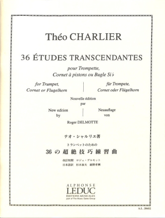 36 �tudes transcendantes pour trompette