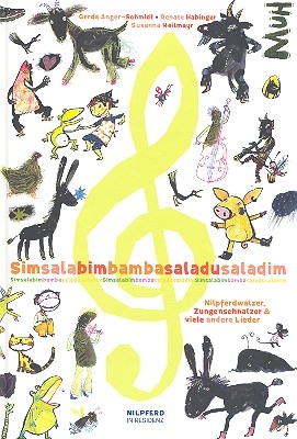 Simsalabimbambasaladusaladim Liederbuch (Melodie/Texte/Akkorde)