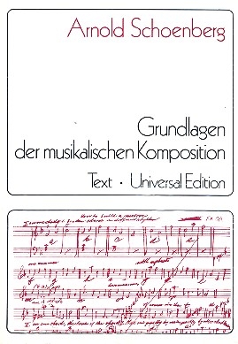 Die Grundlagen der musikalischen Komposition  2 Bnde