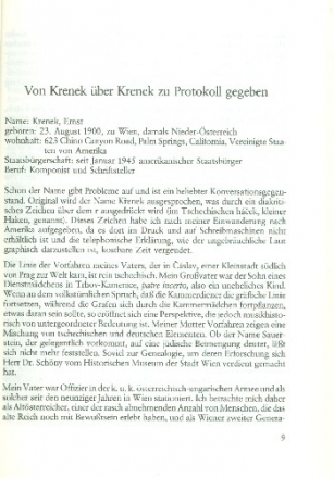 ERNST KRENEK KOLLERITSCH, OTTO, ED STUDIEN ZUR WERTUNGSFORSCHUNG