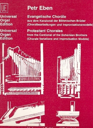 Evangelische Chorle aus dem Kanzional der bhmischen Brder fr Orgel