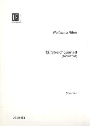 Streichquartett Nr.12 Stimmen