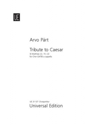 Tribute to Caesar fr Chor SATB