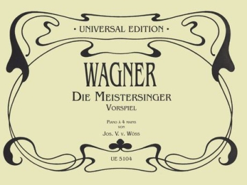 Vorspiel zu Die Meistersinger fr Klavier zu 4 Hnden