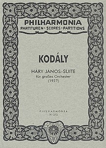 Hary-Janos-Suite fr Orchester Studienpartitur
