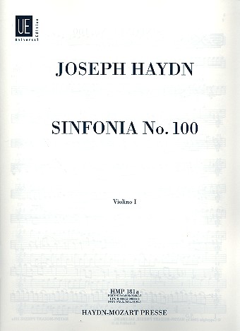 Sinfonie G-Dur Hob.I:100 fr Orchester Violine 1