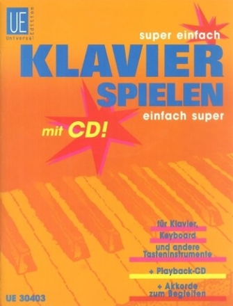 Klavierspielen einfach super (+CD)  