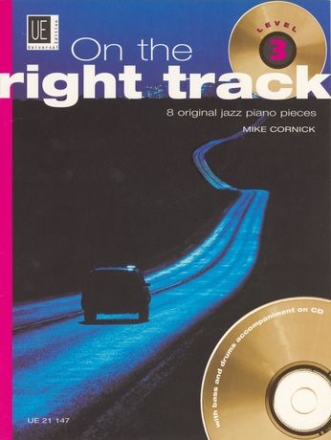 On the right Track Level 3 (+CD): 8 original jazz piano pieces