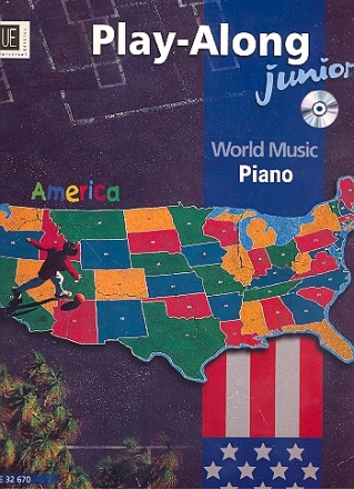 Play-Along Junior (+CD): World Music from America for piano