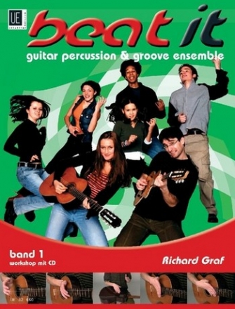 Beat it (+CD) for guitar ensemble