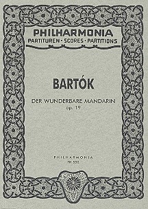 Der wunderbare Mandarin op.19 fr Orchester Studienpartitur