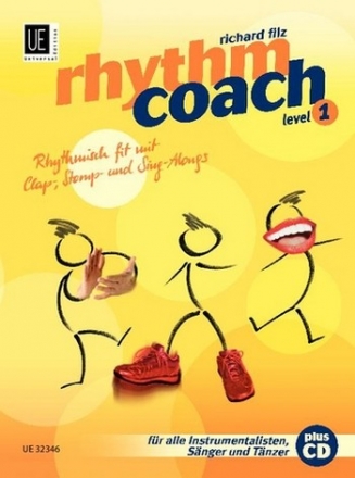 Rhythm Coach Level 1 (+CD) (dt) fr Instrumentalisten, Snger und Tnzer