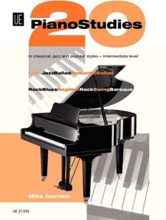 20 piano studies in classical, jazz and popular style (intermediate level) 