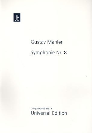 Sinfonie Nr.8 fr Soli, gem Chor und und Orchester Chorpartitur