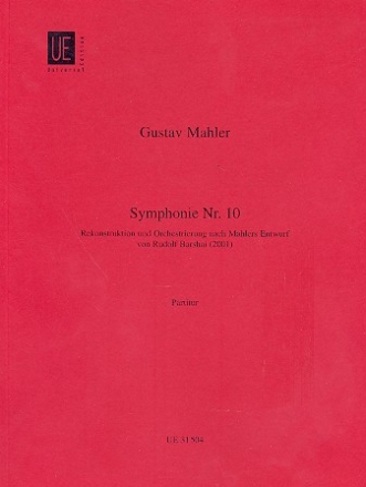 Sinfonie Nr.10 in der Rekonstruktion und Orchestrierung von Rudolf Barshai fr Orchester,  Studienpartitur