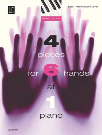 4 pieces for 6 hands at 1 piano Spielpartitur