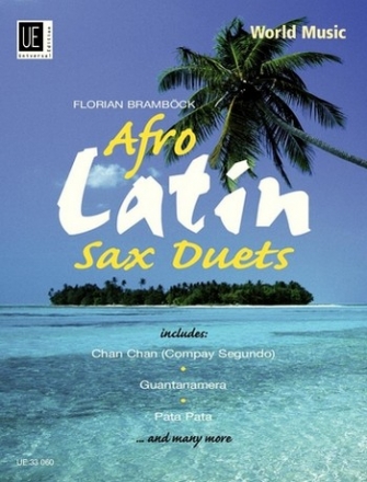 Afro Latin sax duets fr 2 Saxophone (AA/AT),  Partitur und Stimme