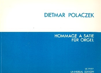 Hommage  Satie fr Orgel