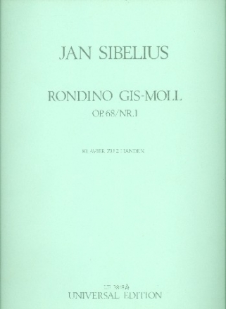 Rondino gis-Moll op.68,1 fr Klavier