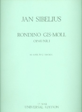 Rondino gis-Moll op.68,1 fr Klavier