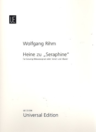 Heine zu Seraphine fr Mezzosopran (Tenor) und Klavier