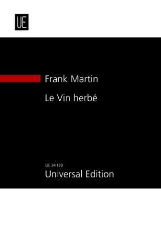 Le vin herb fr 12 Stimmen, 7 Streichinstrumente und Klavier Studienpartitur (frz/dt)