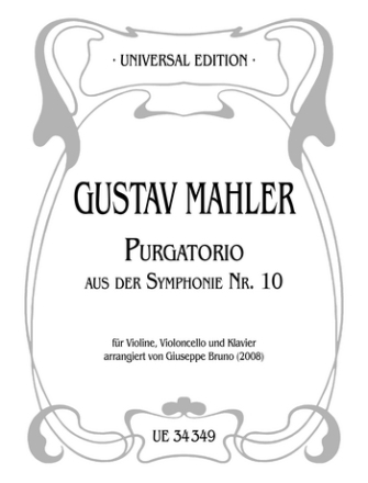 Purgatorio fr Violine, Violoncello und Klavier Partitur und Stimmen