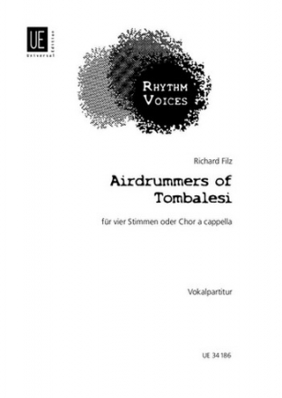 Airdrummers of Tombalesi fr 4 Stimmen oder Chor SATB