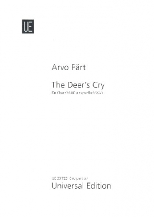 The Deer's Cry fr gem Chor a cappella Partitur (en)