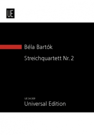 Streichquartett Nr.2 op.17 Studienpartitur Neuausgabe 2011