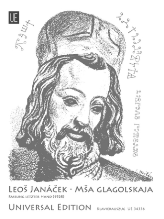Glagolitische Messe - letzte Fassung (1928) fr Soli, gem Chor und Orchester Klavierauszug (glago/dt/en/frz)