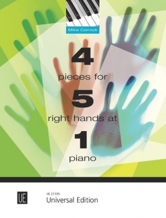 4 Pieces for 5 right Hands at 1 Piano 2 scores