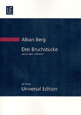 3 Bruchstcke aus der Oper Wozzeck fr Sopran und Orchester (Kinderchor ad lib) Studienpartitur